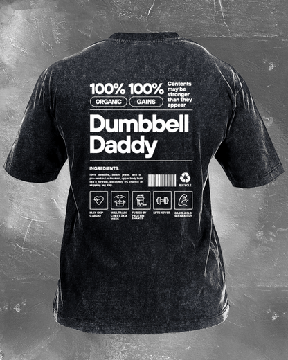 DUMBBELL DADDY WASHED T-SHIRT