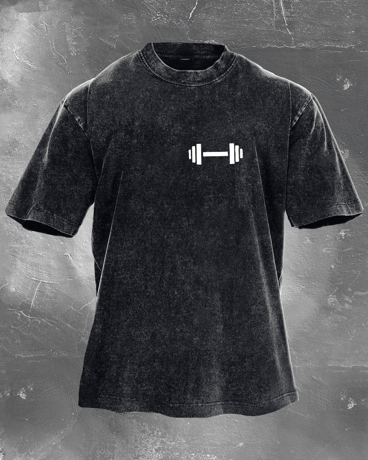 DUMBBELL DADDY WASHED T - SHIRT - Ironfit