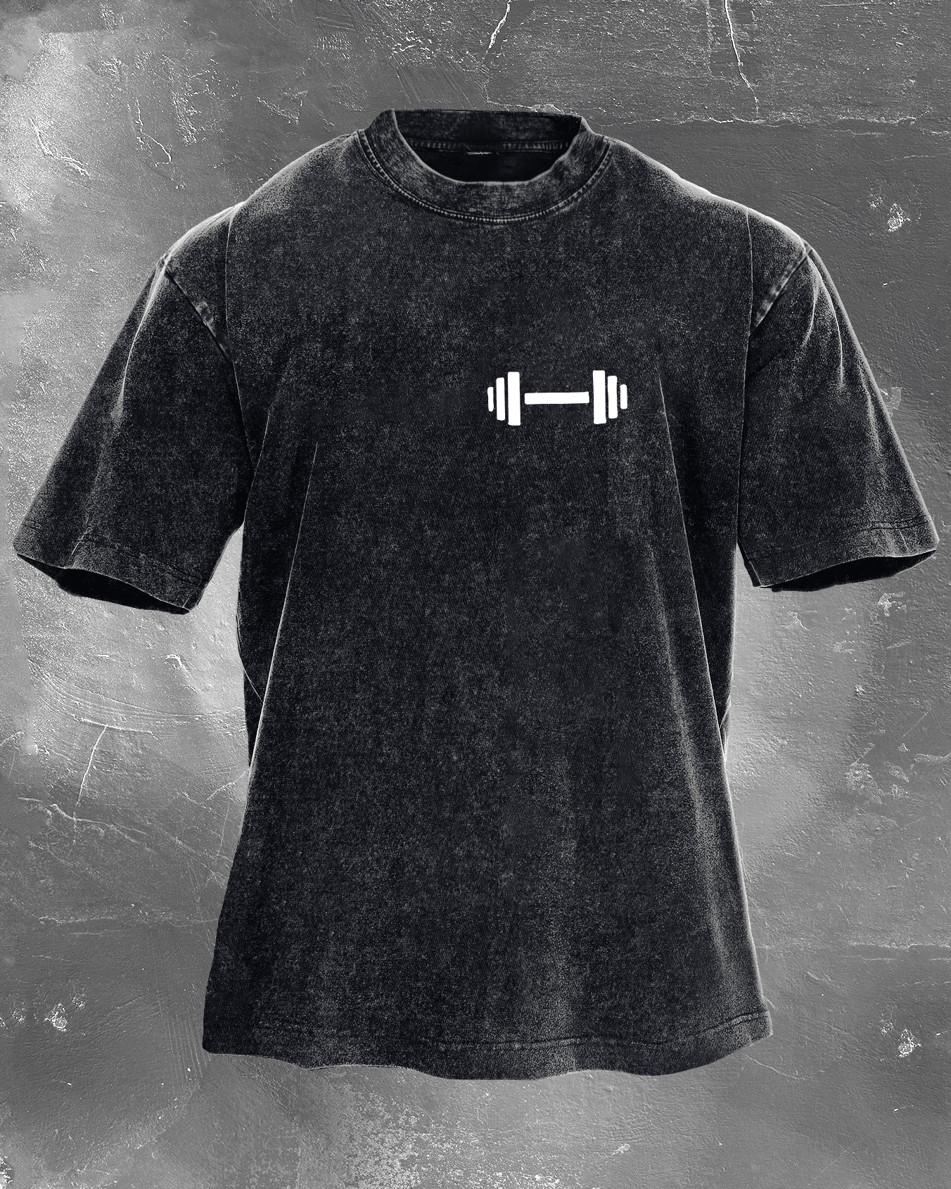 DUMBBELL DADDY WASHED T - SHIRT - Ironfit