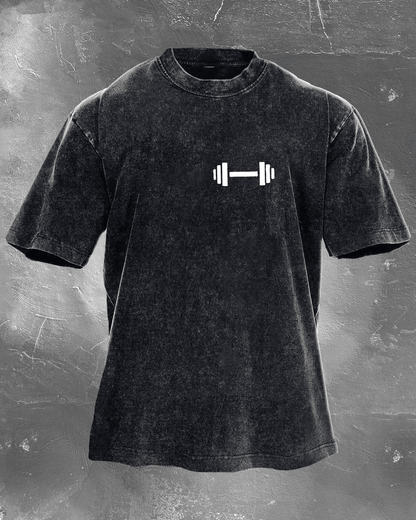 DUMBBELL DADDY WASHED T - SHIRT - Ironfit