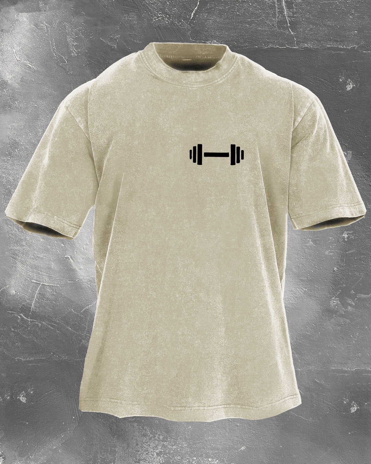 DUMBBELL DADDY WASHED T - SHIRT - Ironfit