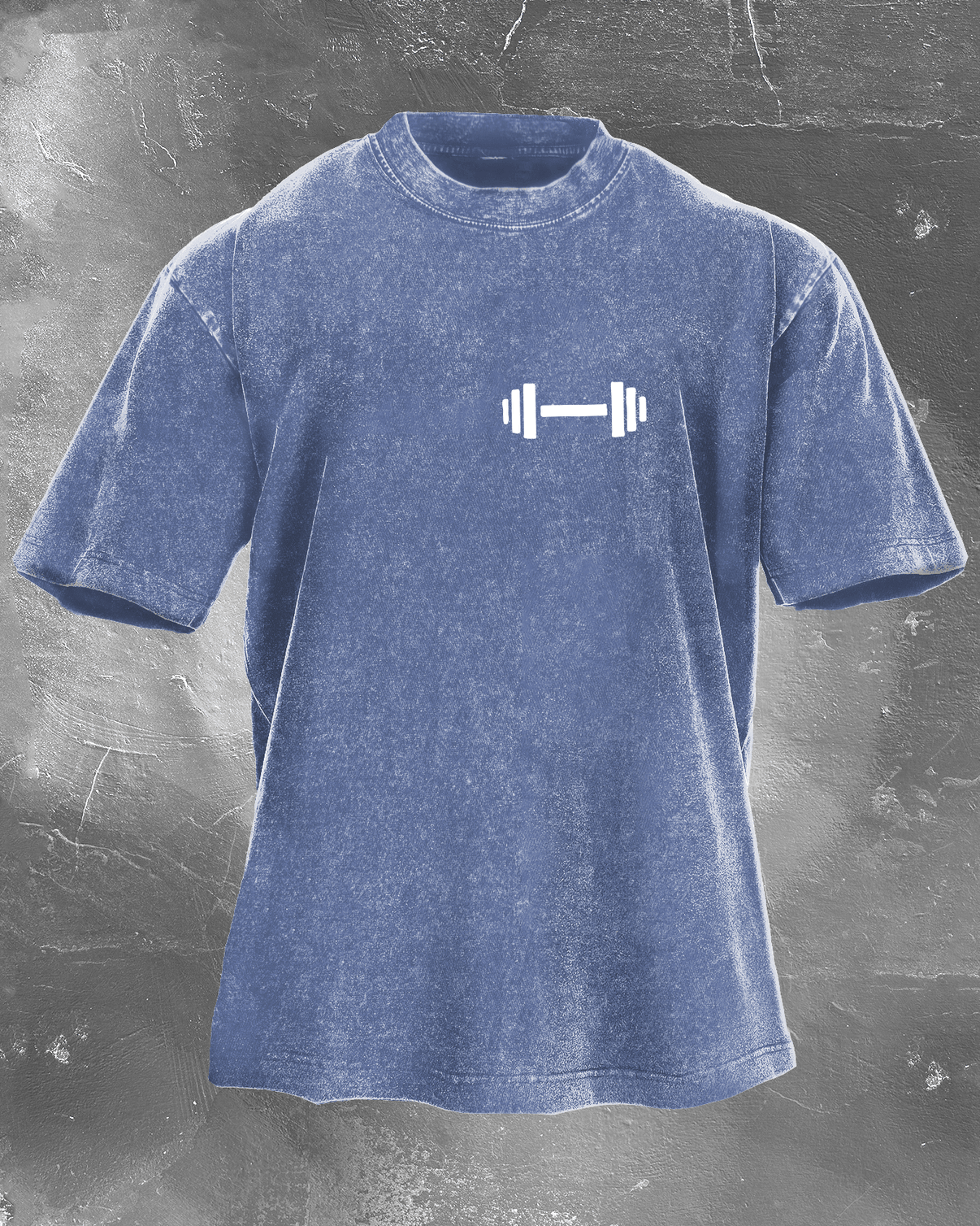 DUMBBELL DADDY WASHED T - SHIRT - Ironfit