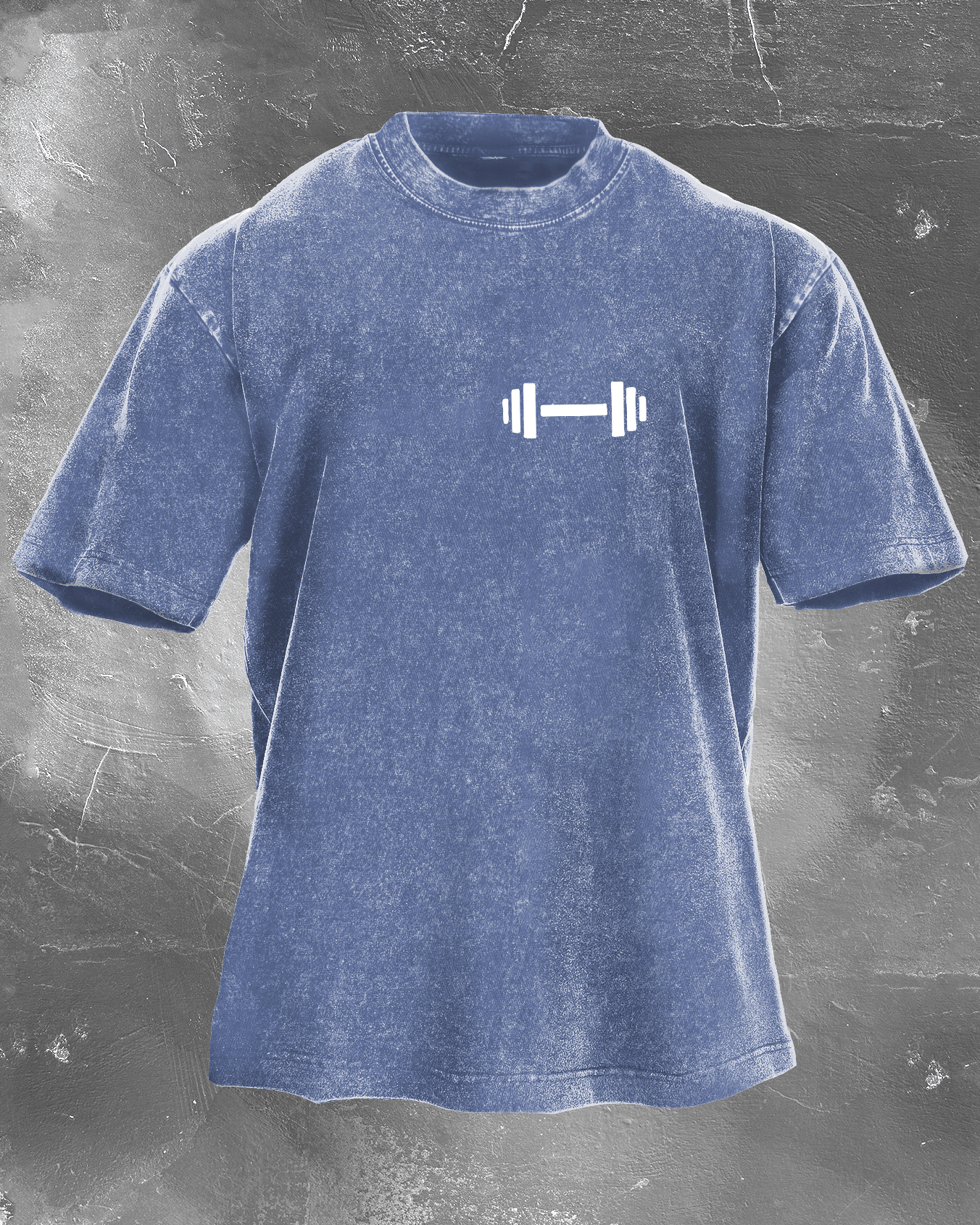 DUMBBELL DADDY WASHED T - SHIRT - Ironfit