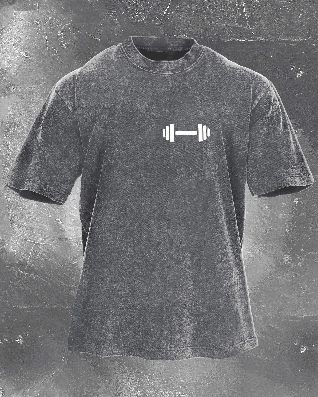 DUMBBELL DADDY WASHED T - SHIRT - Ironfit