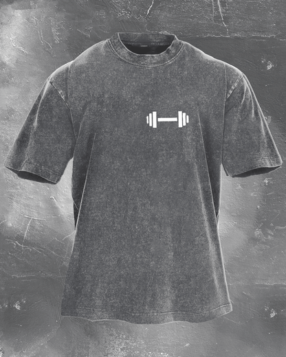 DUMBBELL DADDY WASHED T - SHIRT - Ironfit