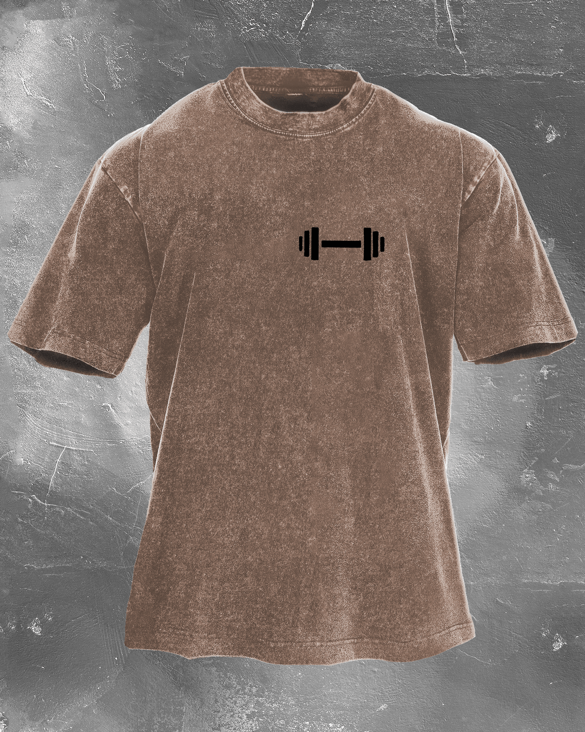 DUMBBELL DADDY WASHED T - SHIRT - Ironfit