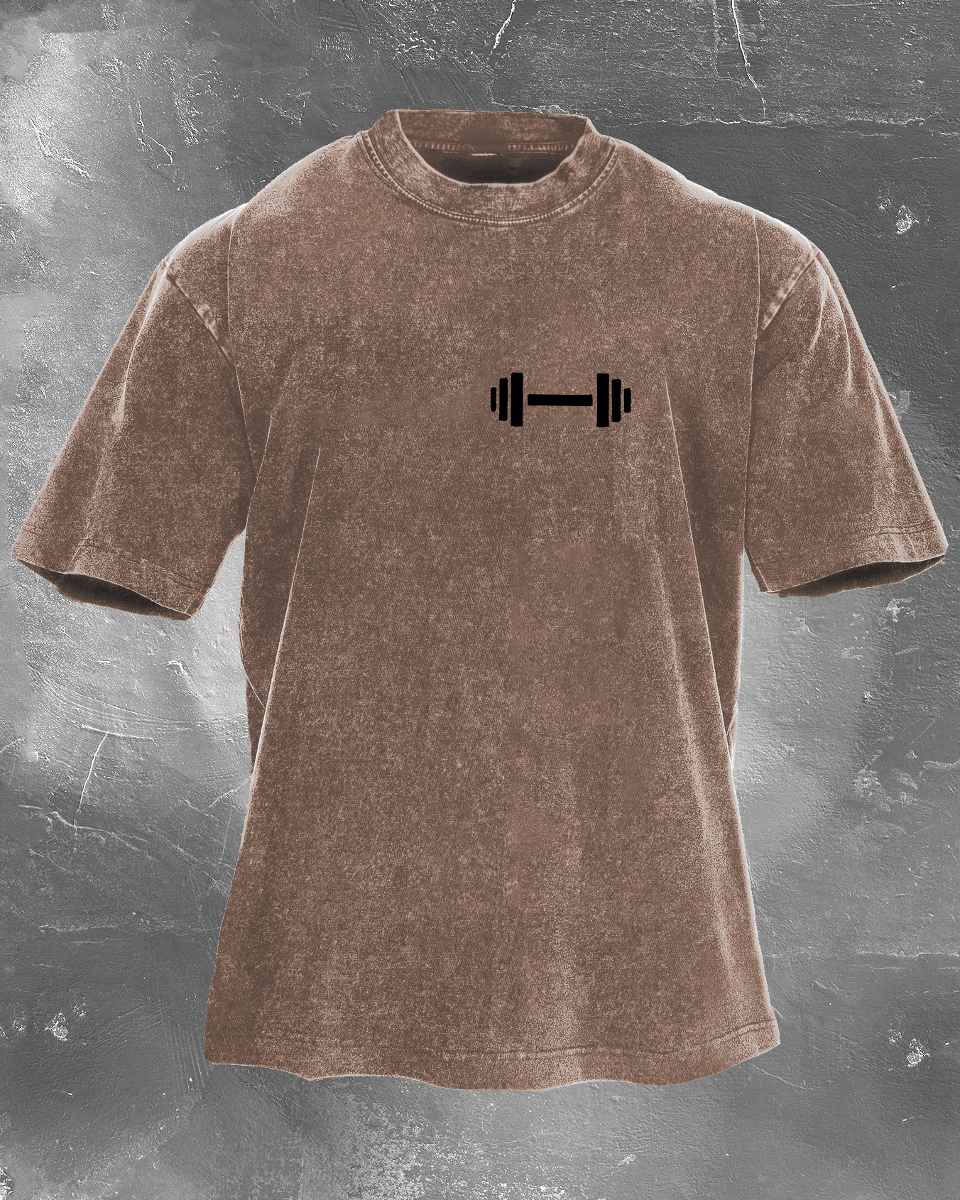 DUMBBELL DADDY WASHED T - SHIRT - Ironfit