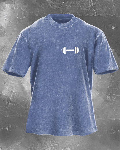 DUMBBELL DADDY WASHED T-SHIRT