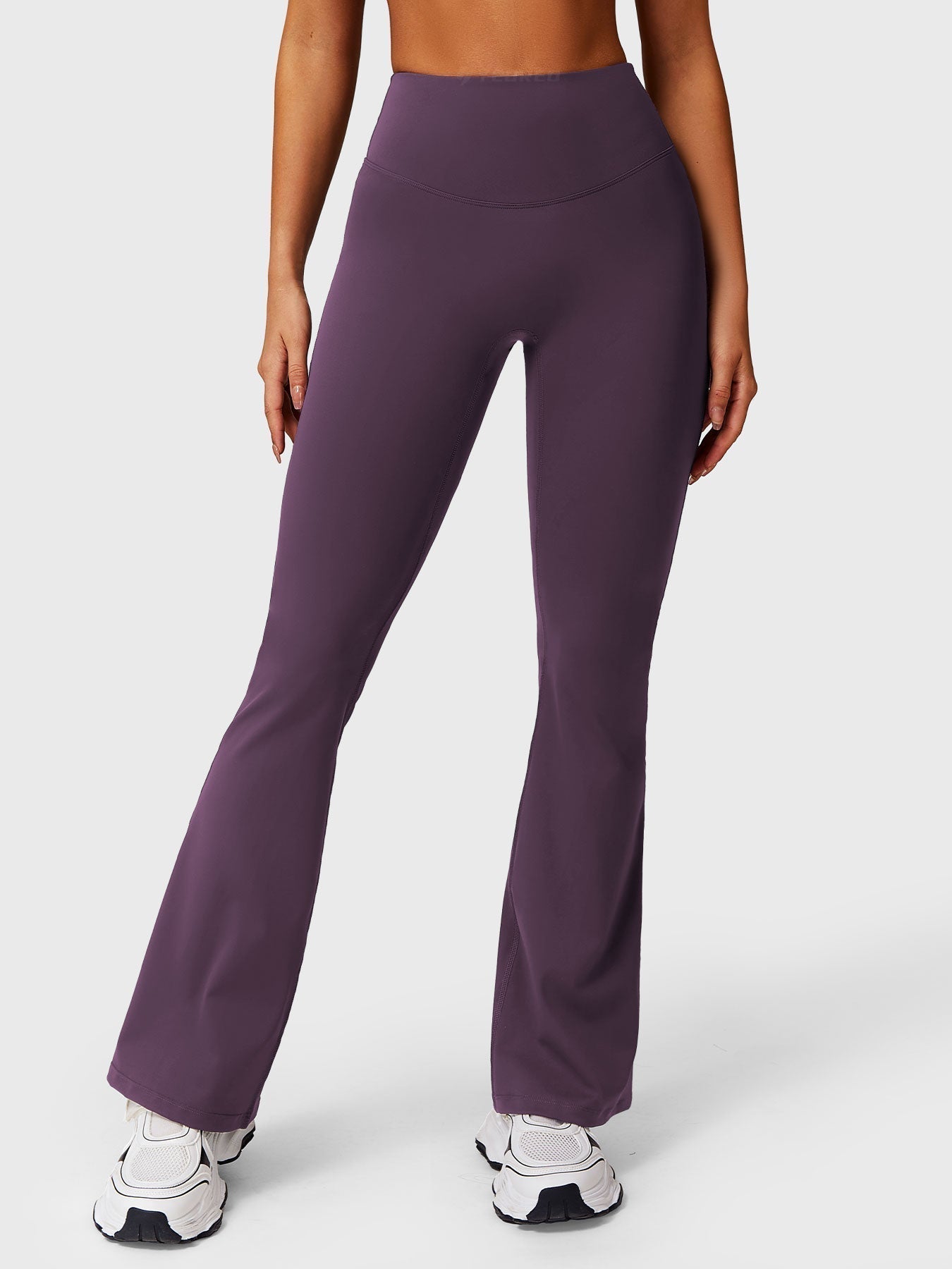 Elise Ruffle Pocket Flare Leggings - Ironfit