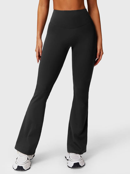 Elise Ruffle Pocket Flare Leggings - Ironfit