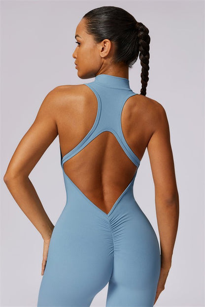 Emma Front Zip Jumpsuit - Ironfit