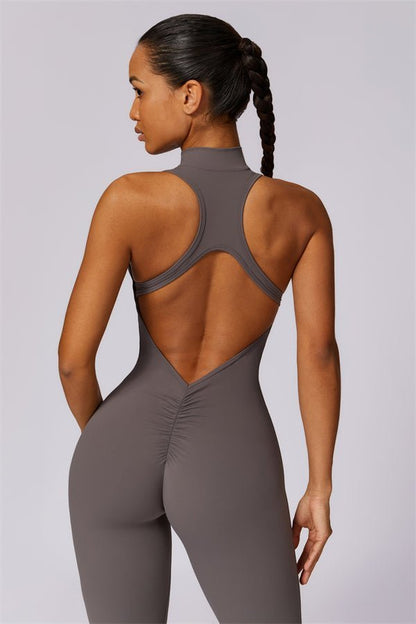 Emma Front Zip Jumpsuit - Ironfit