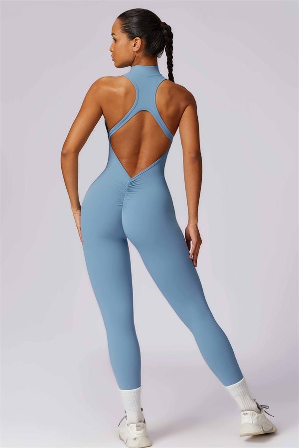 Emma Front Zip Jumpsuit - Ironfit