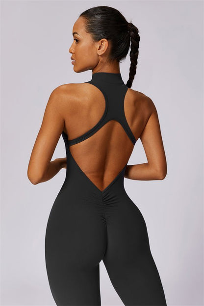 Emma Front Zip Jumpsuit - Ironfit