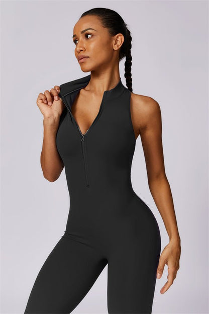 Emma Front Zip Jumpsuit - Ironfit