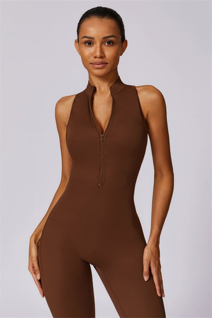 Emma Front Zip Jumpsuit - Ironfit