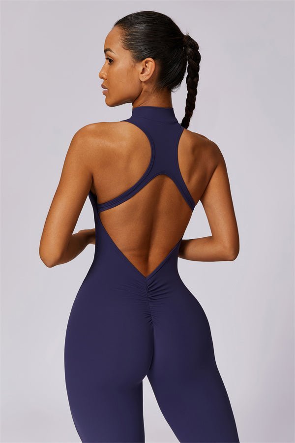Emma Front Zip Jumpsuit - Ironfit