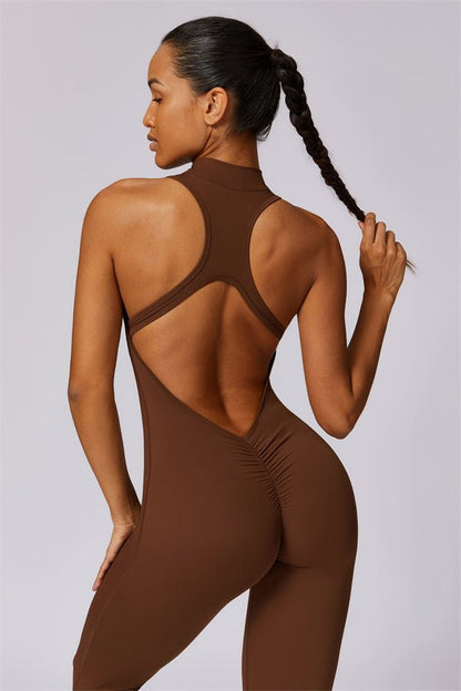 Emma Front Zip Jumpsuit - Ironfit