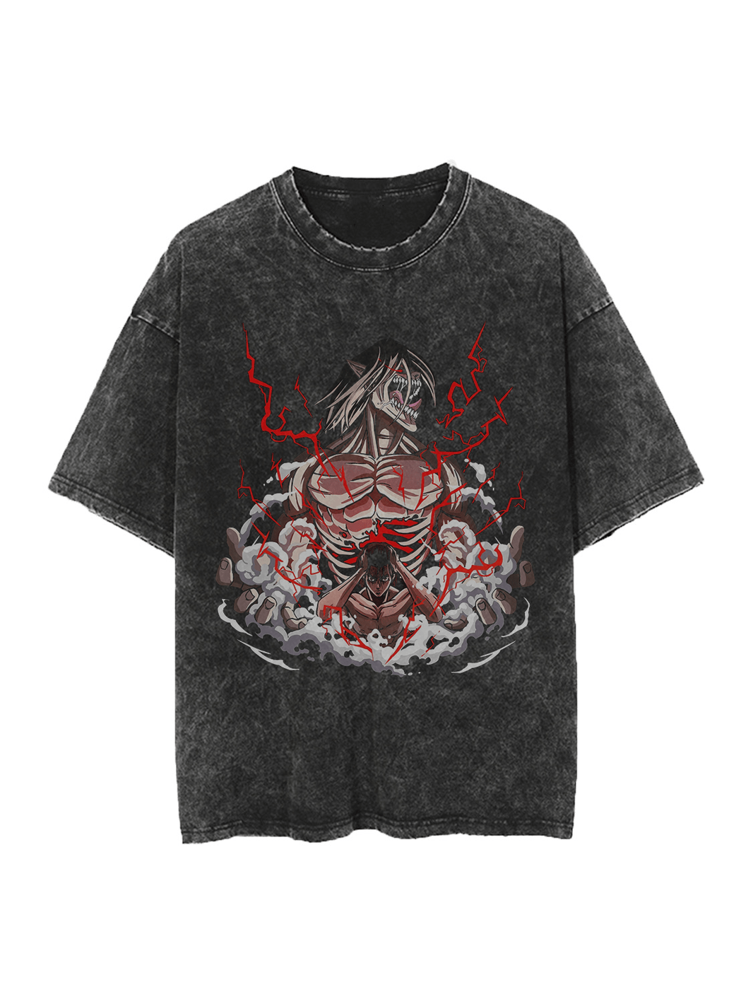 EREN VINTAGE ÜBERGROßES T-Shirt - Gymfit