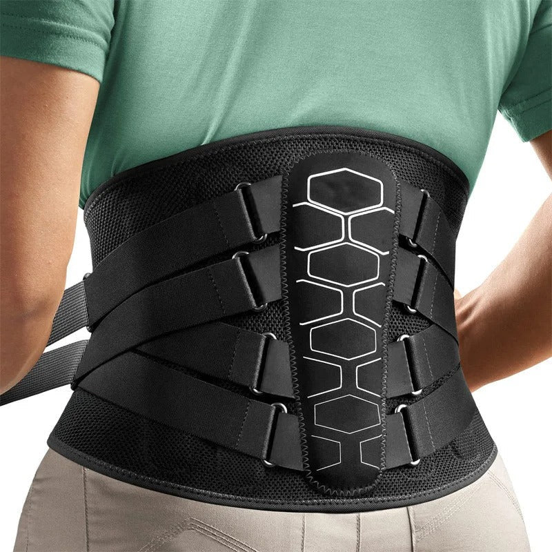 Ergonomische Rückenstütze mit integrierter Lendenstütze - Ironfit