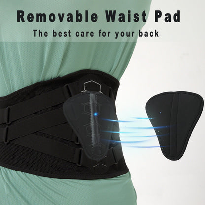 Ergonomische Rückenstütze mit integrierter Lendenstütze - Ironfit