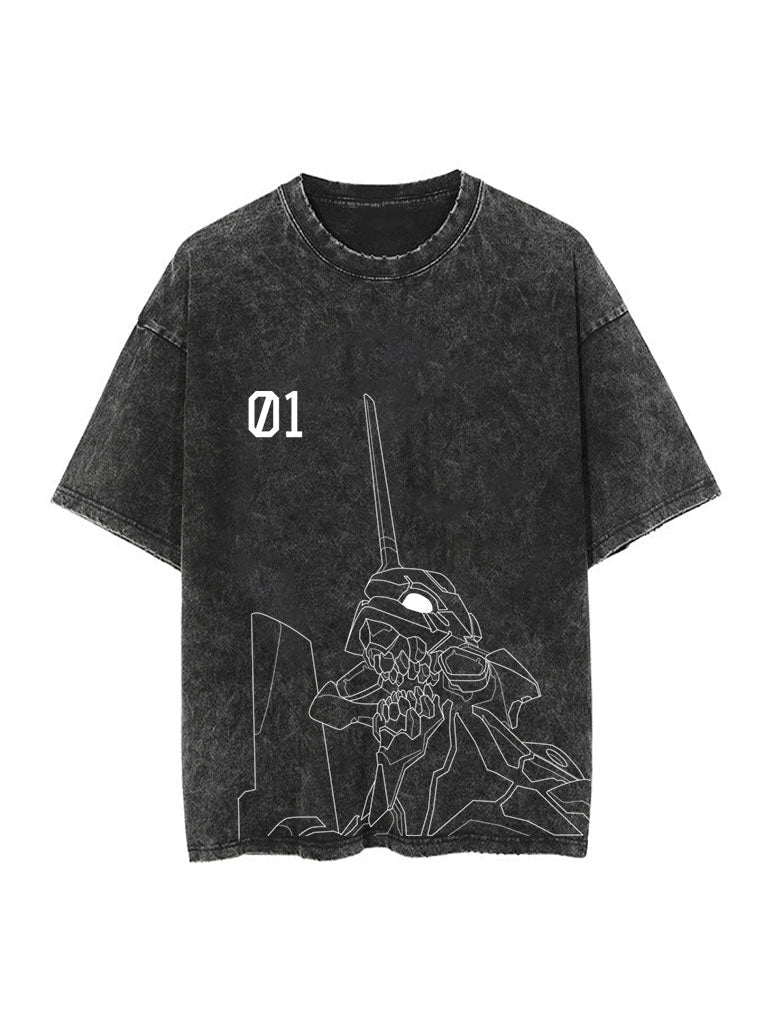 EVANGELION VINTAGE T-shirt - Ironfit