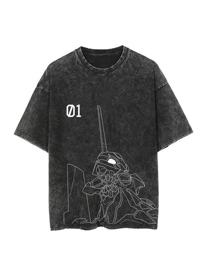 EVANGELION VINTAGE T-shirt - Ironfit
