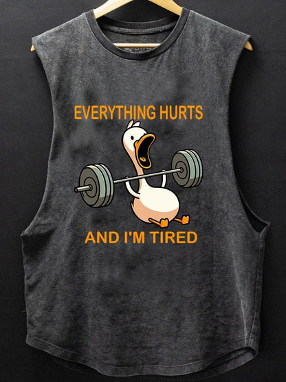 Everything hurts and I'm tired duck Tank - Ironfit