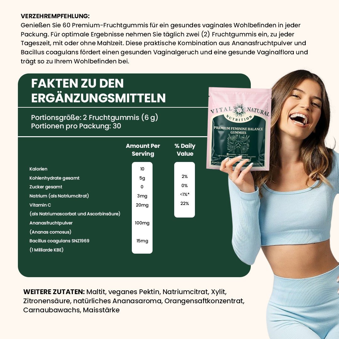 Feminine Balance Gummies - Ironfit