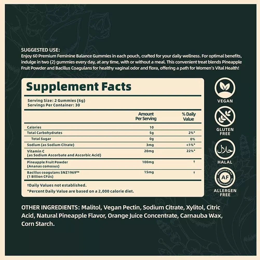 Feminine Balance Gummies - Ironfit