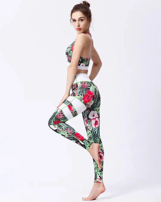 Floral Impact Leggings - Ironfit
