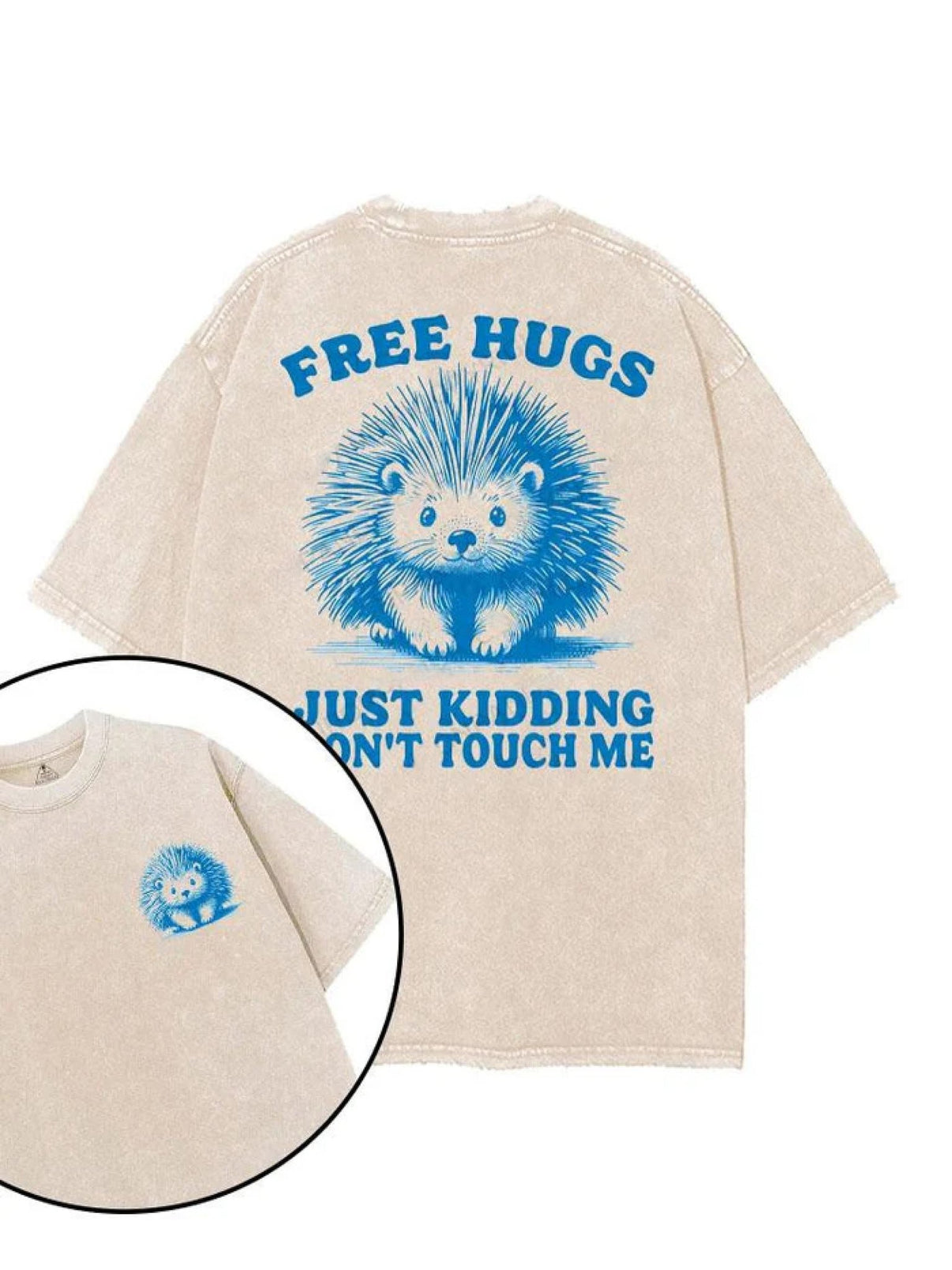 FREE HUGS JUST KIDDING T - SHIRT - Ironfit