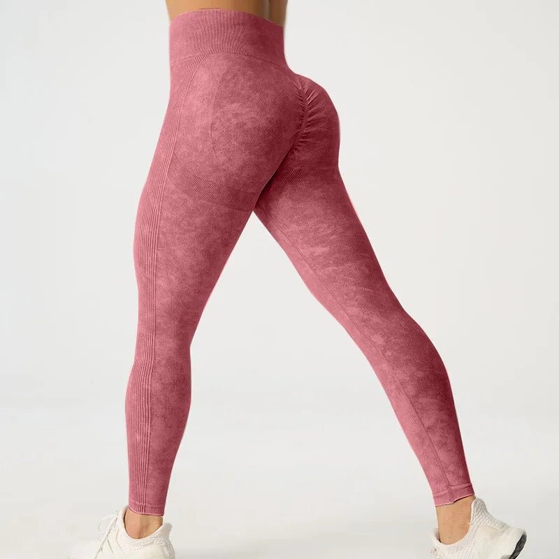 Frosted High-Waisted Leggings - Gymfit