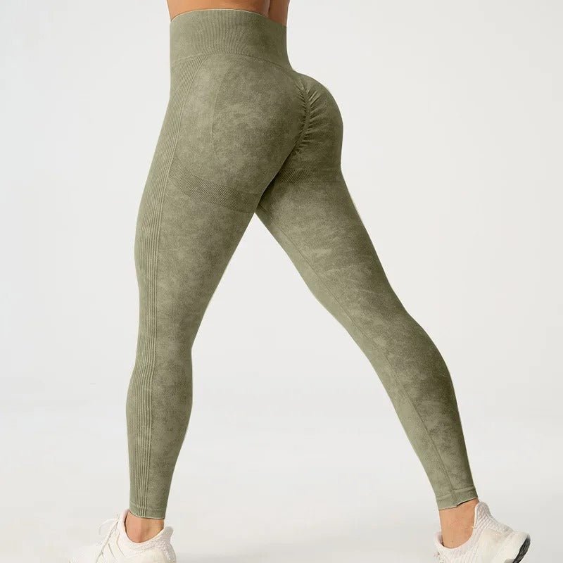 Frosted High-Waisted Leggings - Gymfit