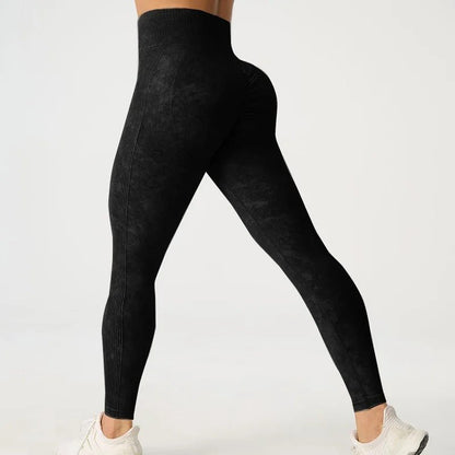 Frosted High-Waisted Leggings - Gymfit