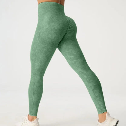 Frosted High-Waisted Leggings - Gymfit
