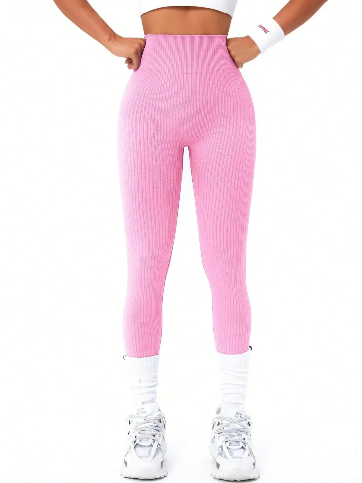 Gerippte nahtlose Leggings - Ironfit