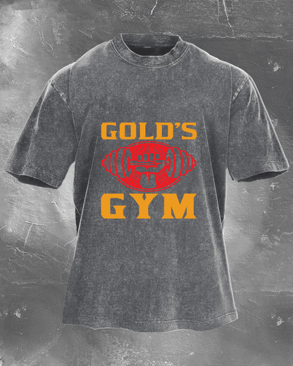 GOLD´S GYM WASHED T - SHIRT - Ironfit