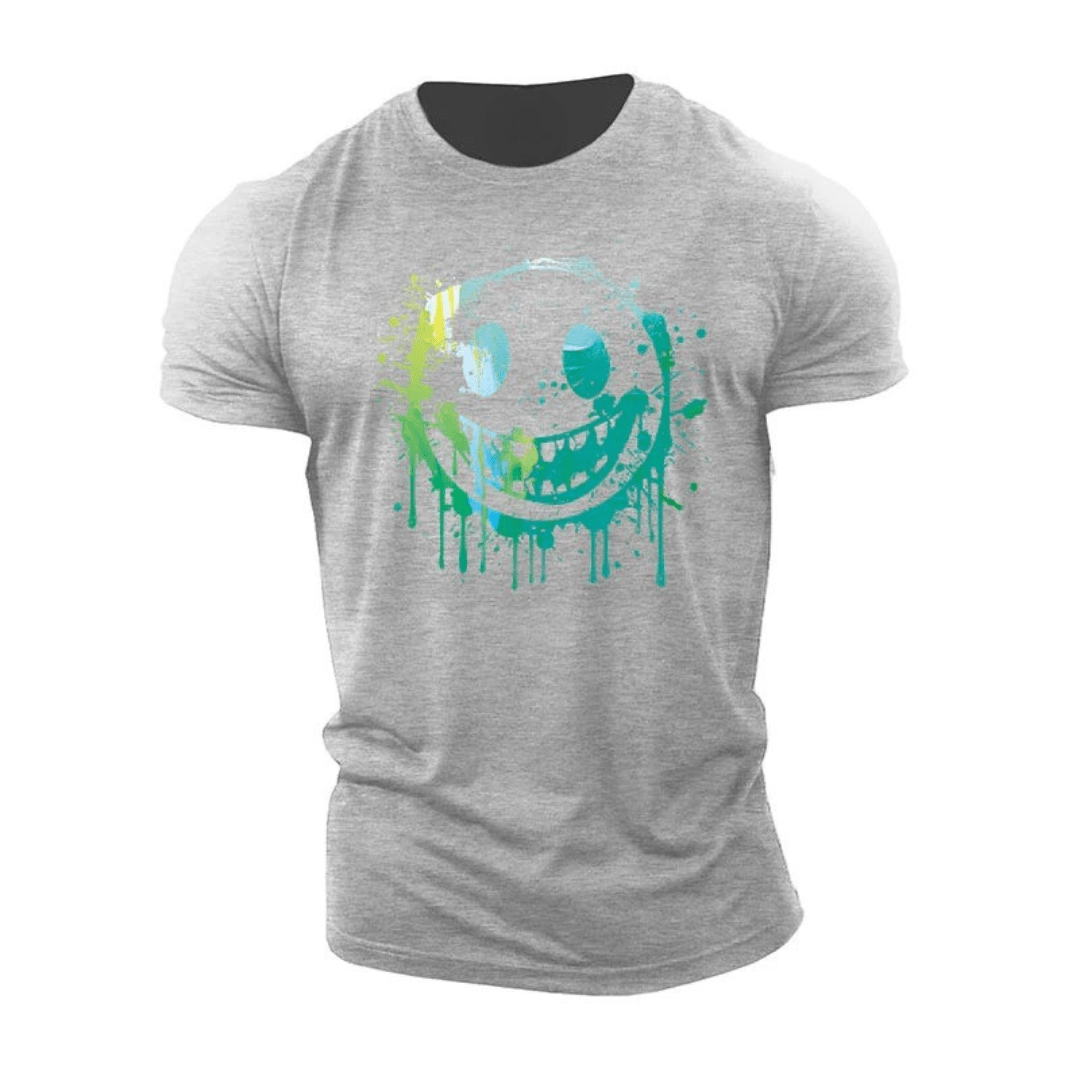 Graffity Painting Smile T-shirt - Ironfit