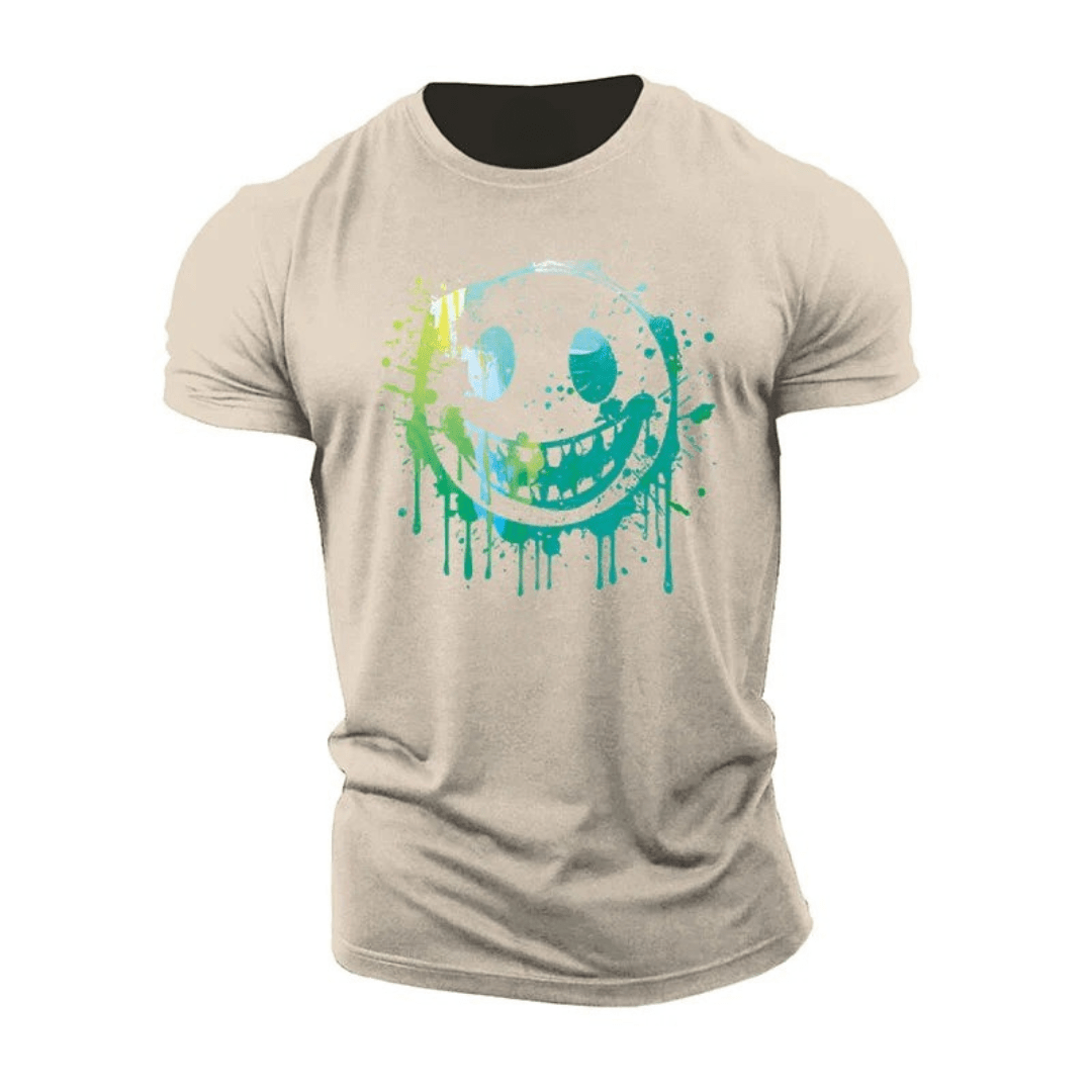 Graffity Painting Smile T-shirt - Ironfit