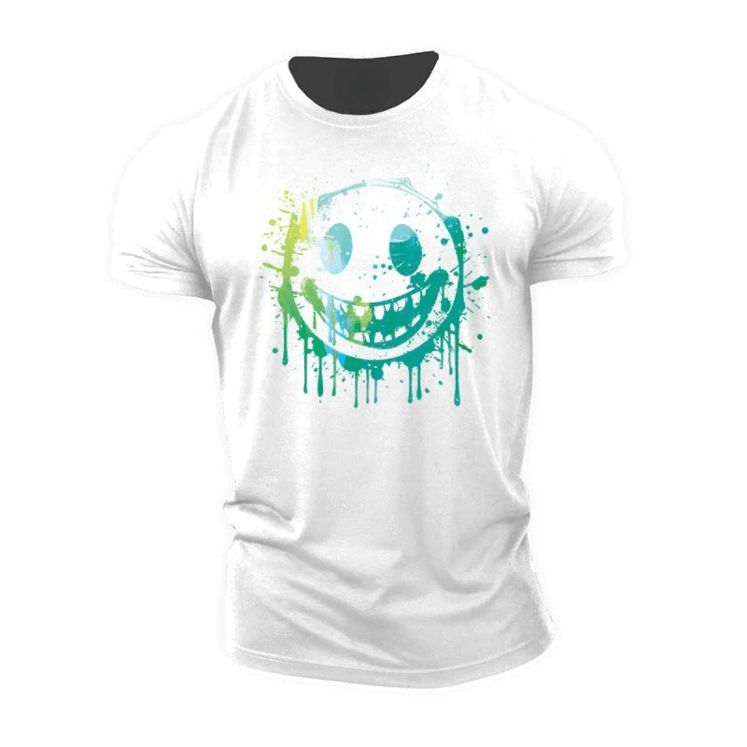 Graffity Painting Smile T-shirt - Ironfit