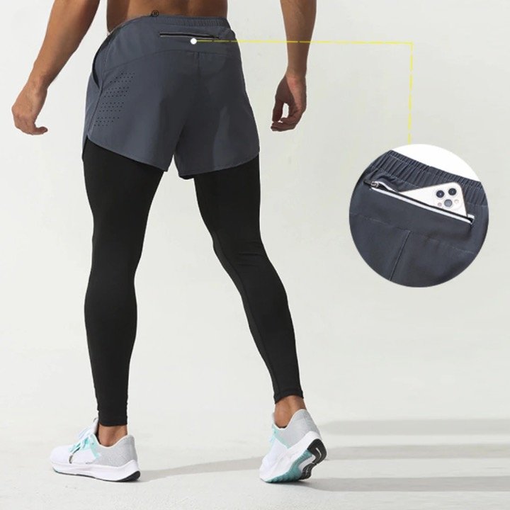 Gymfit 2 in 1 Sporthose - Gymfit