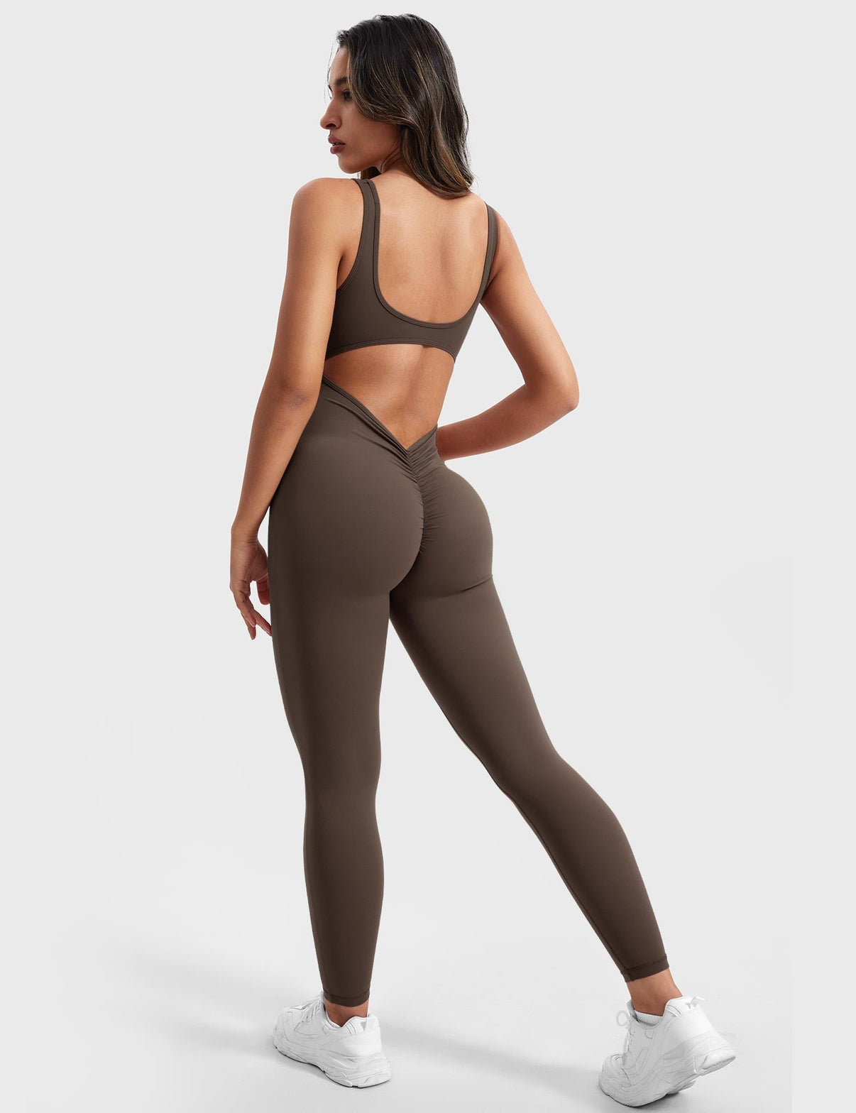 Gymfit Jumpsuit mit V-Ausschnitt - Gymfit