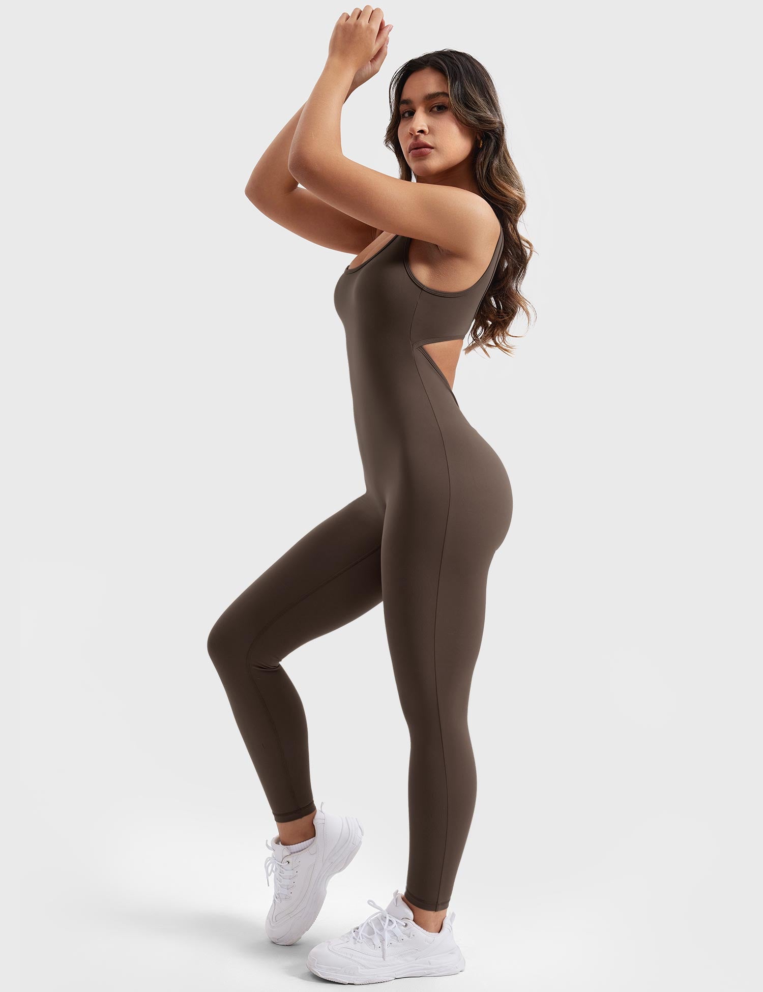 Gymfit Jumpsuit mit V-Ausschnitt - Gymfit