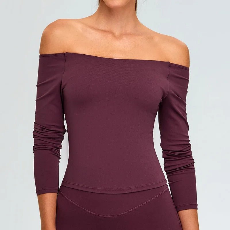 Gymfit Luzlie Off Shoulder Top - Gymfit