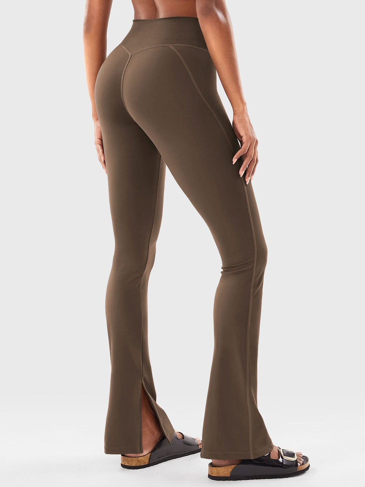 Gymfit Nasreen Flare Split Hem Leggings - Gymfit