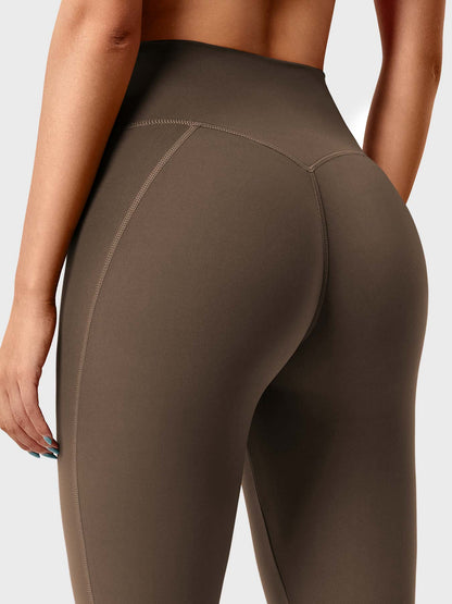 Gymfit Nasreen Flare Split Hem Leggings - Gymfit