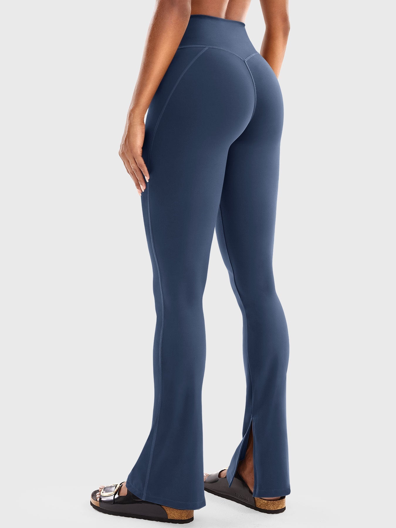 Gymfit Nasreen Flare Split Hem Leggings - Gymfit