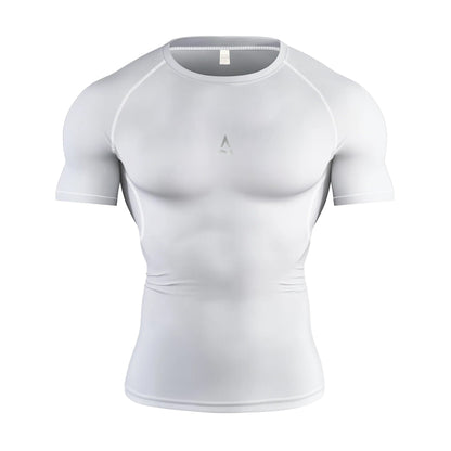 Gymfit Silber Kompressions-T-Shirt - Gymfit