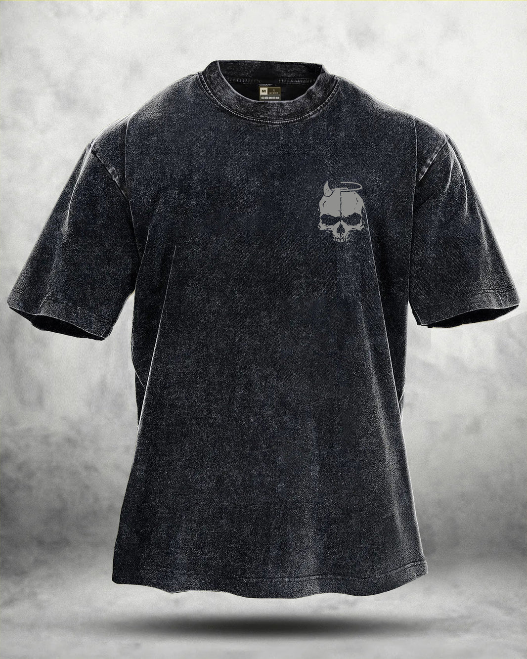 SKUL WING WASHED T-SHIRT